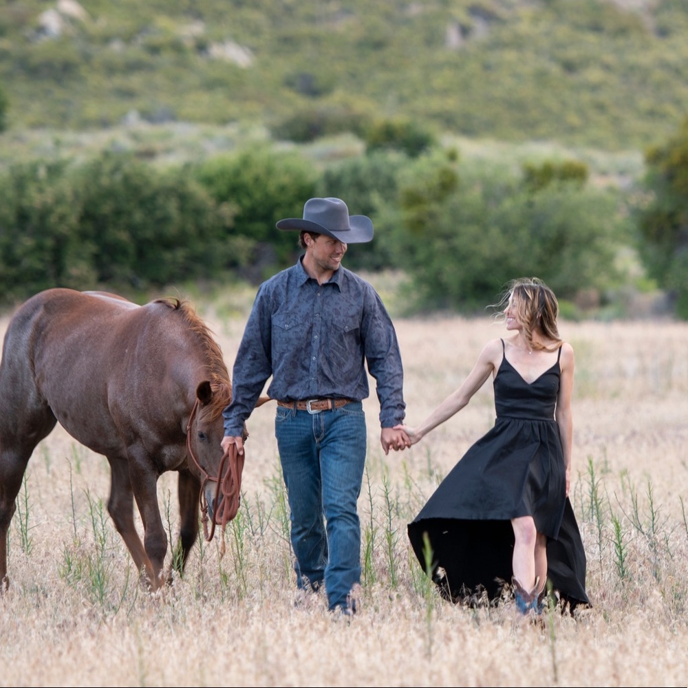 Black prom / engagement dress